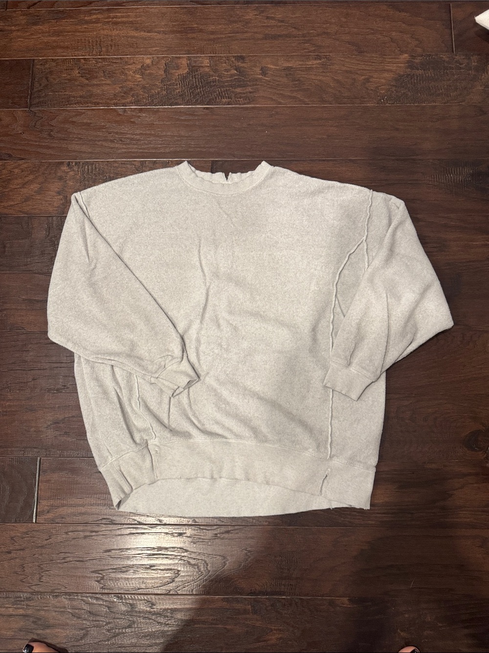 aerie Women's Crewneck Sweater - Light Heather